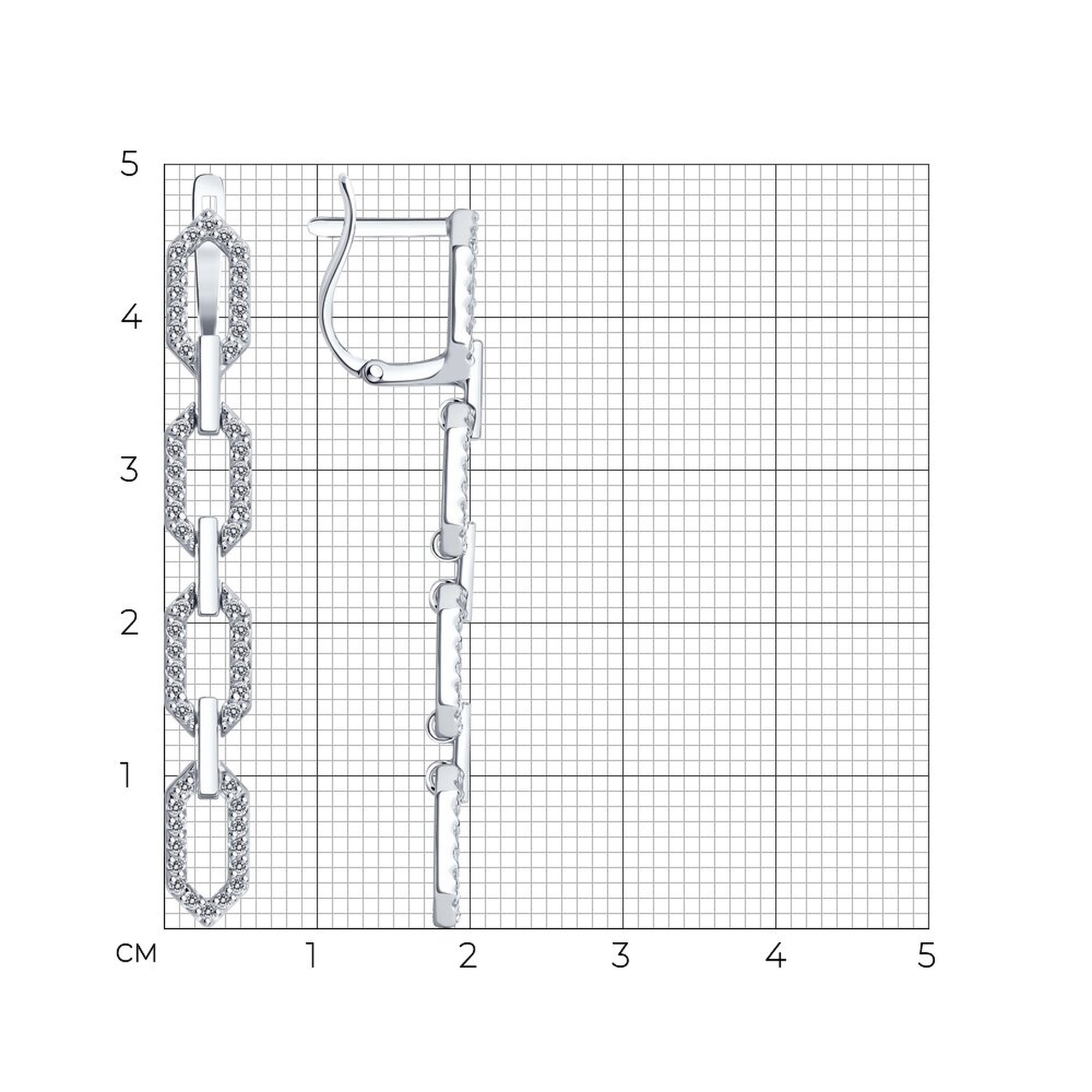 Серьги 0200381-3