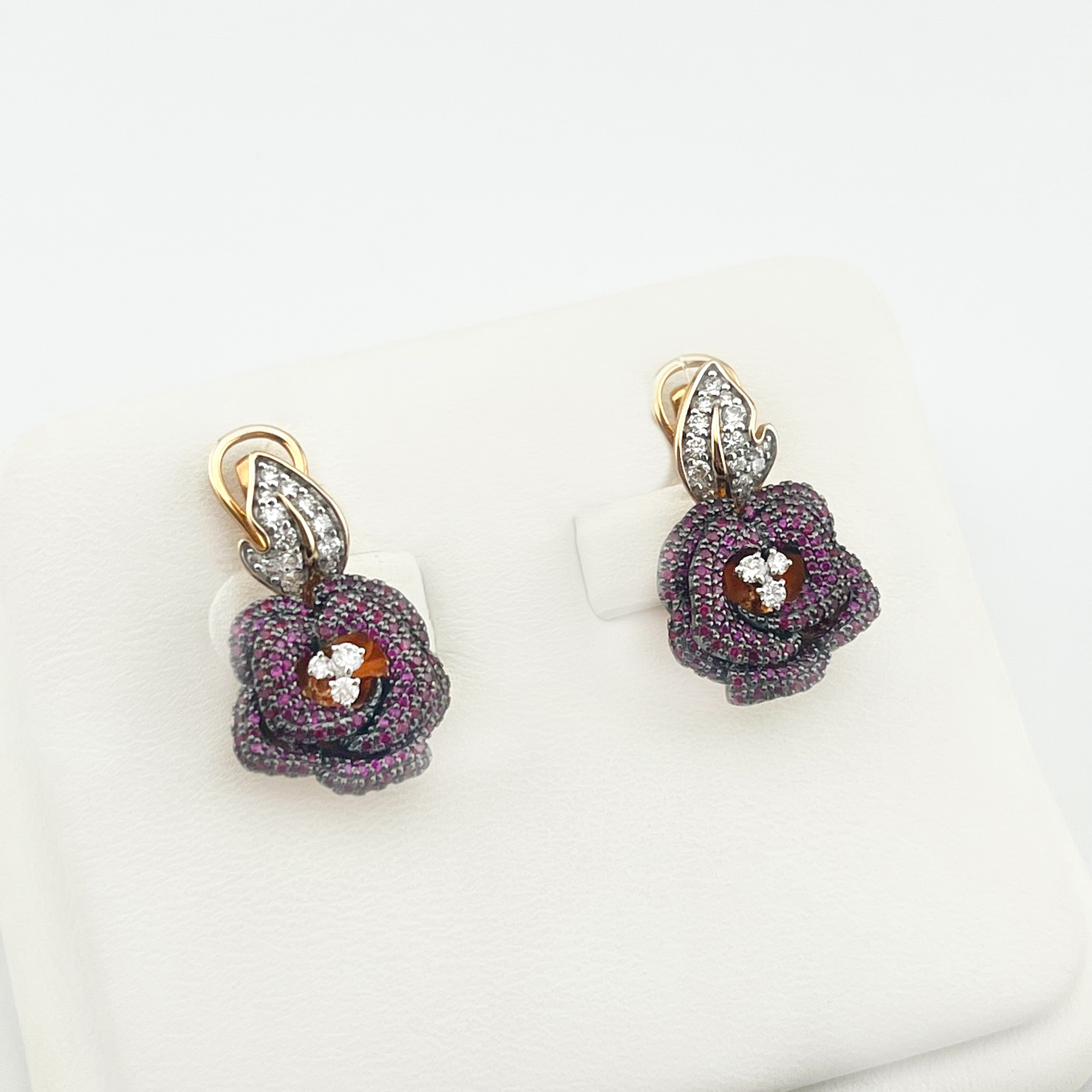 Серьги 5-6575-106-2К-Руб