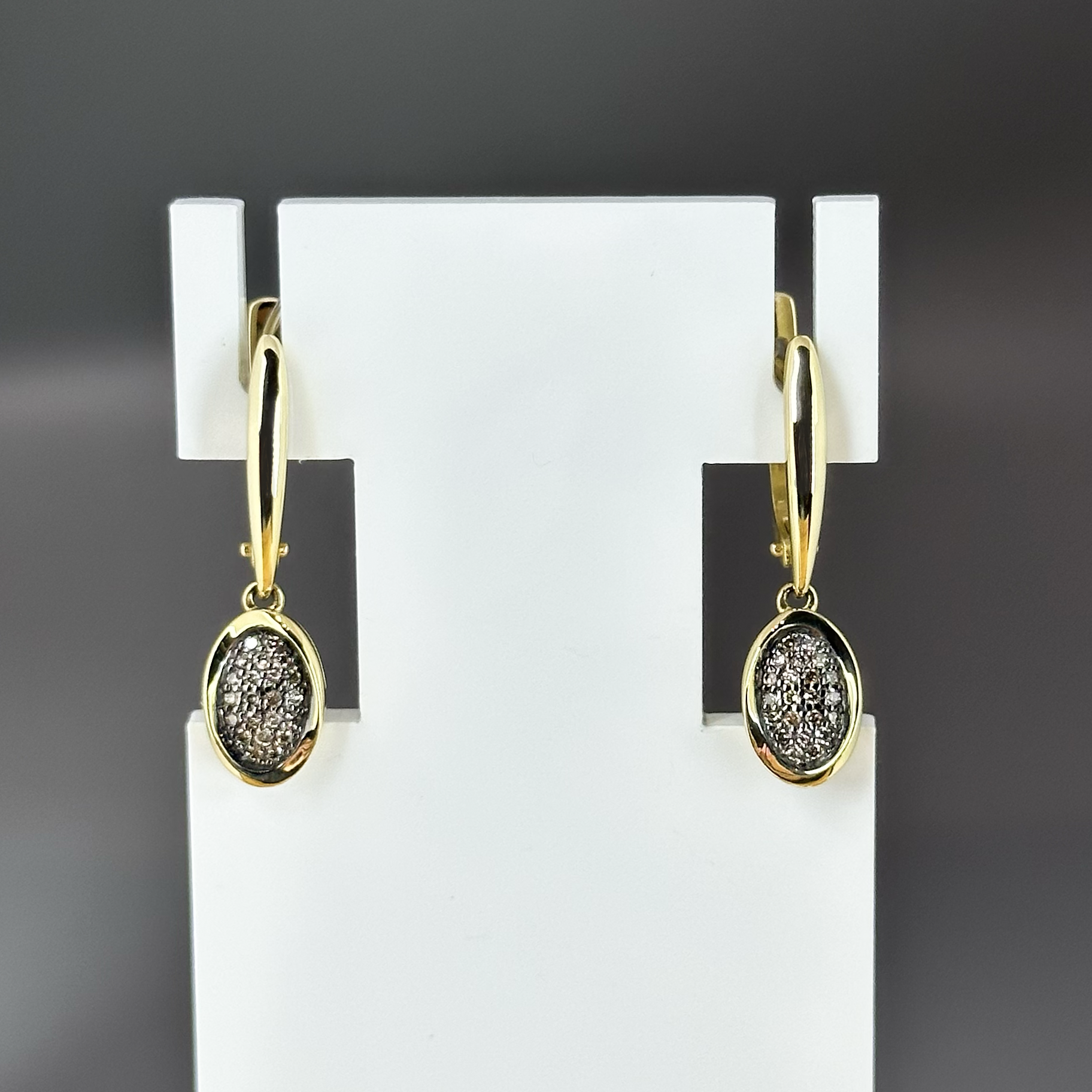 Серьги 5-7189-103-2Ж-Кбр