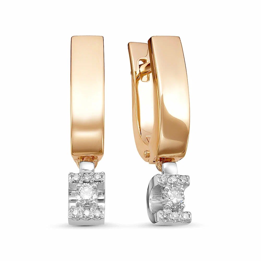 Серьги 2-382-10