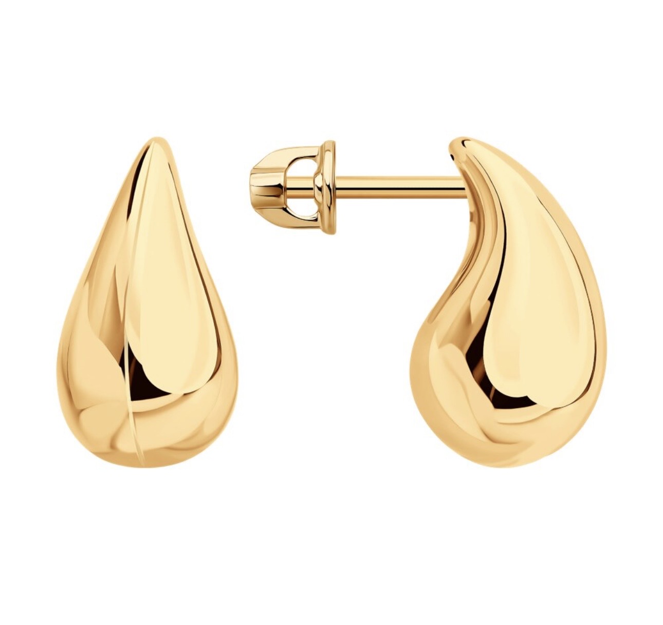 Серьги пусеты П2706400 1 10