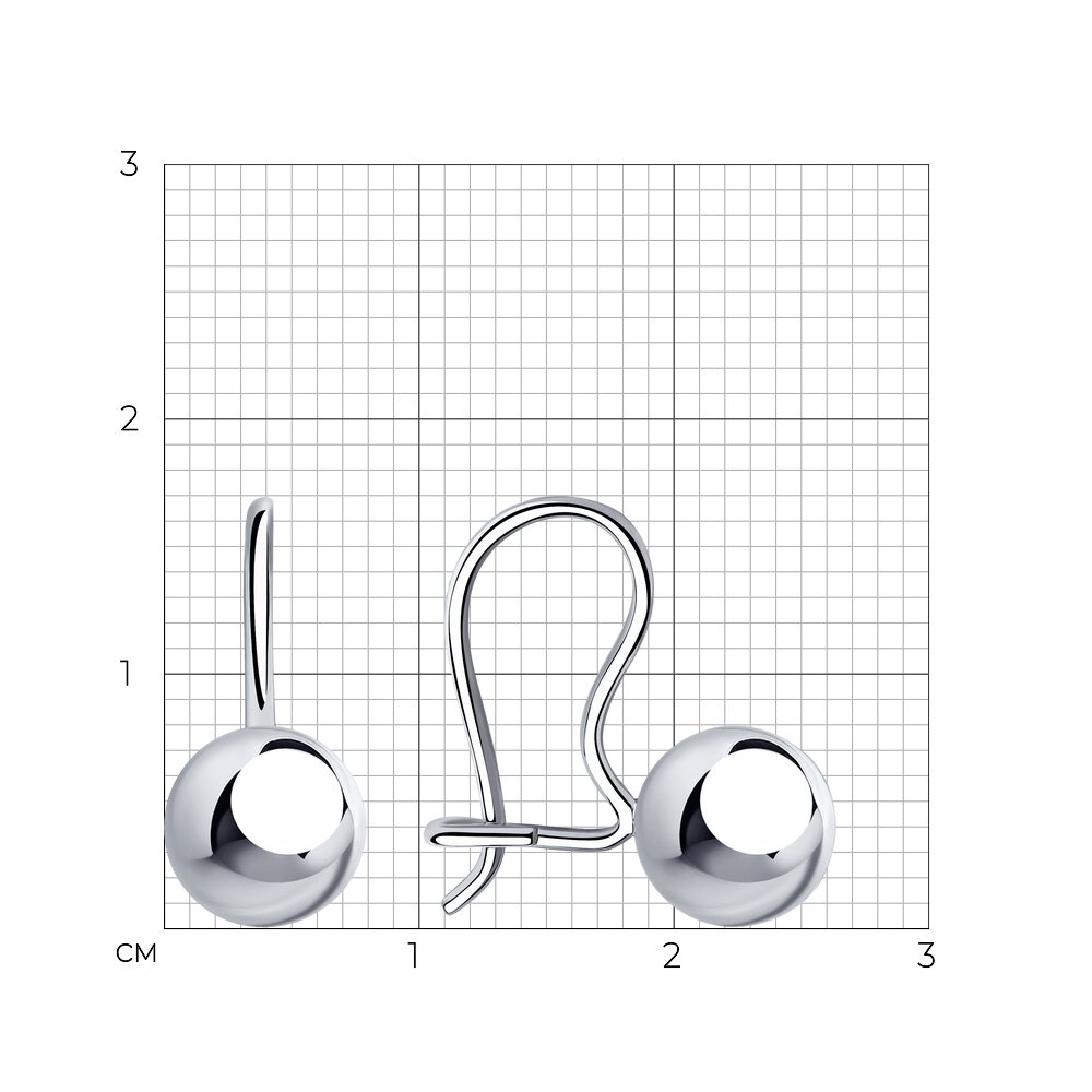 Серьги 94023674