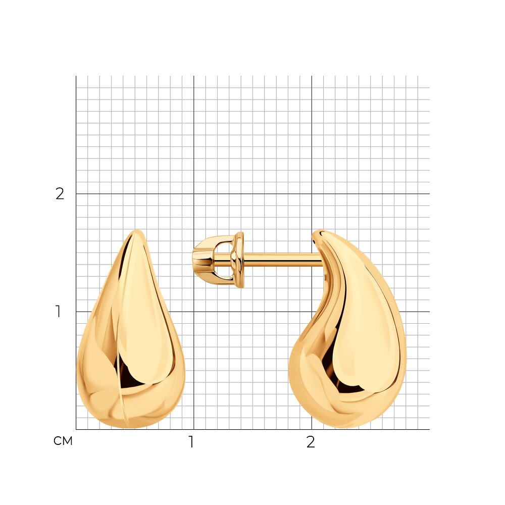 Серьги пусеты 0200703