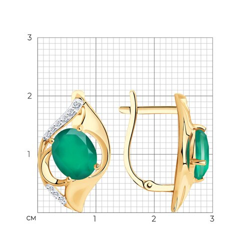 Серьги 51-320-00924-3