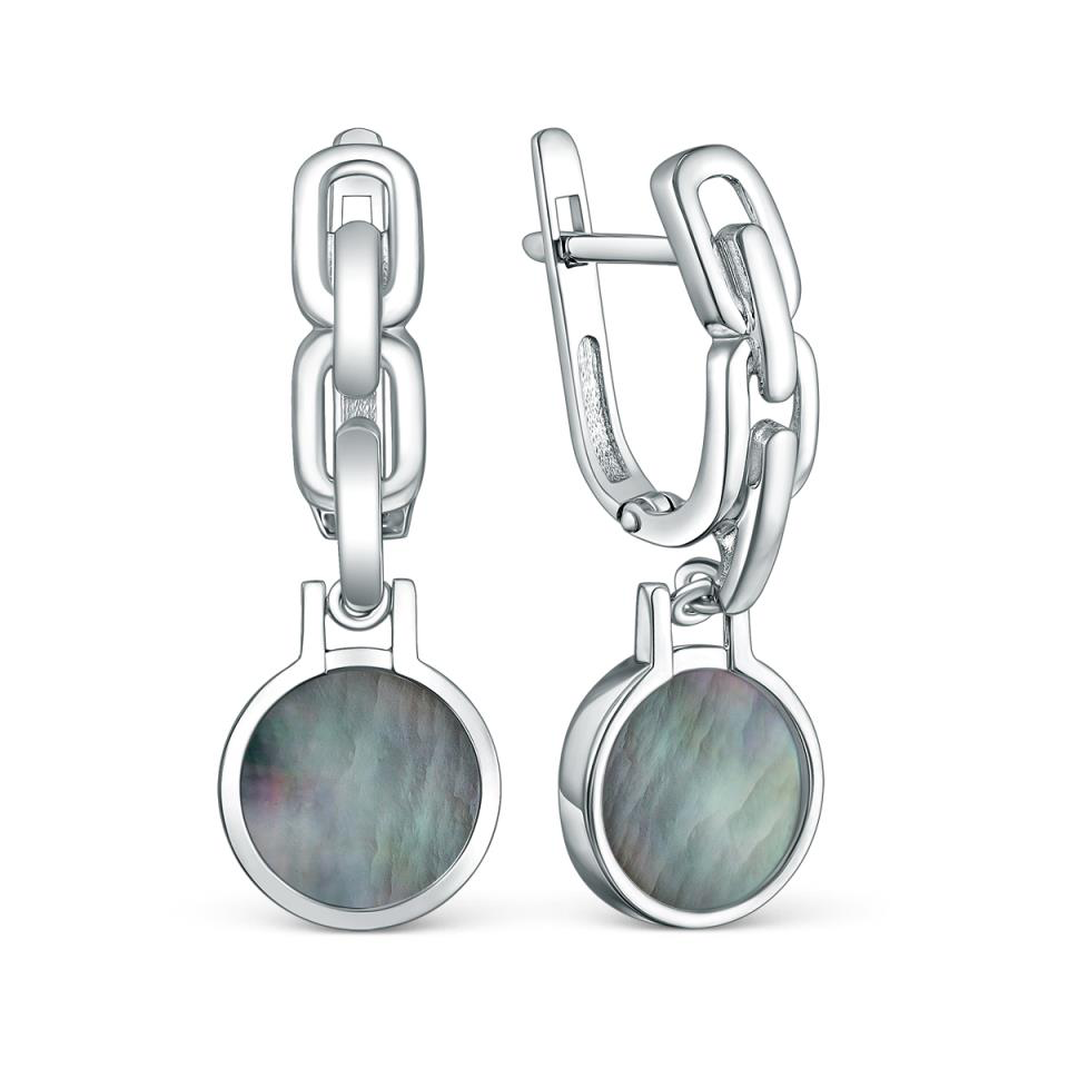 Серьги С-4322-Р-Пч