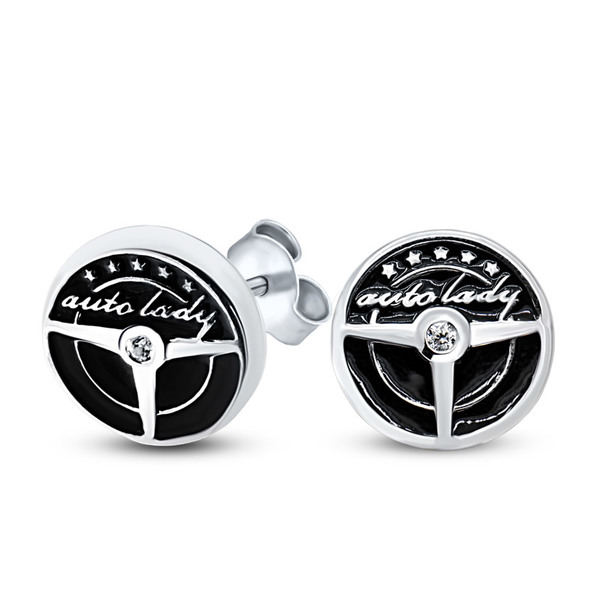 Серьги пусеты 220002W-148