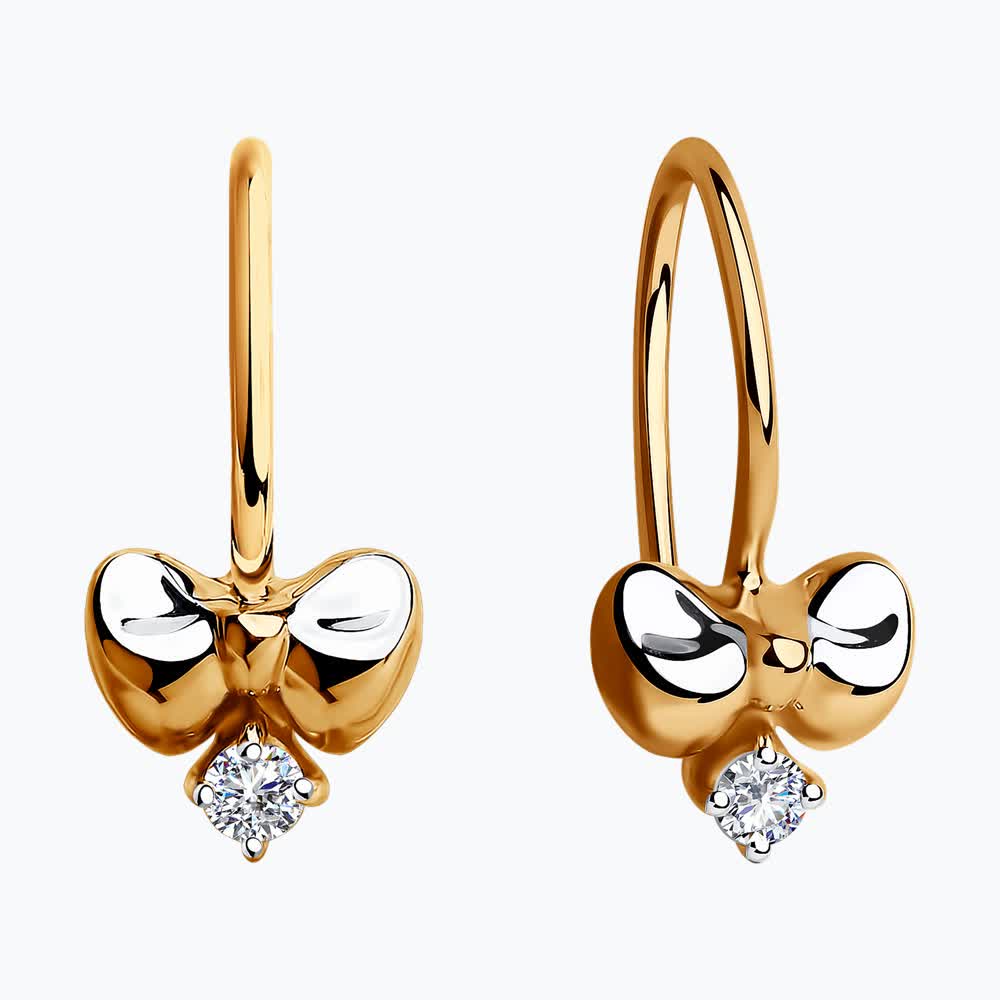 Серьги детские 51-120-00395-1