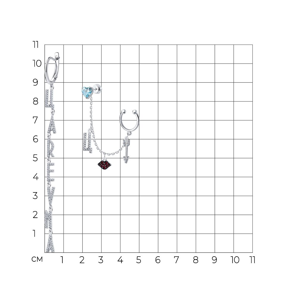 Серьги 94025697