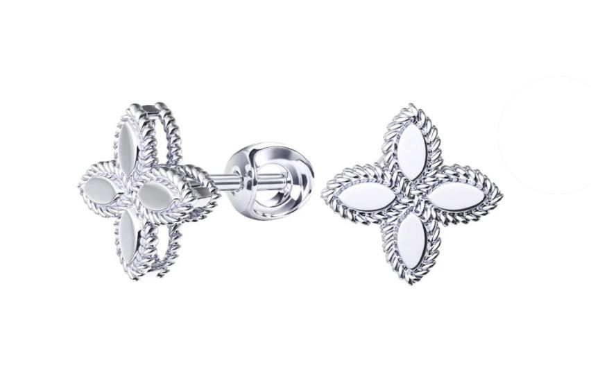 Серьги пусеты 6002182-00245