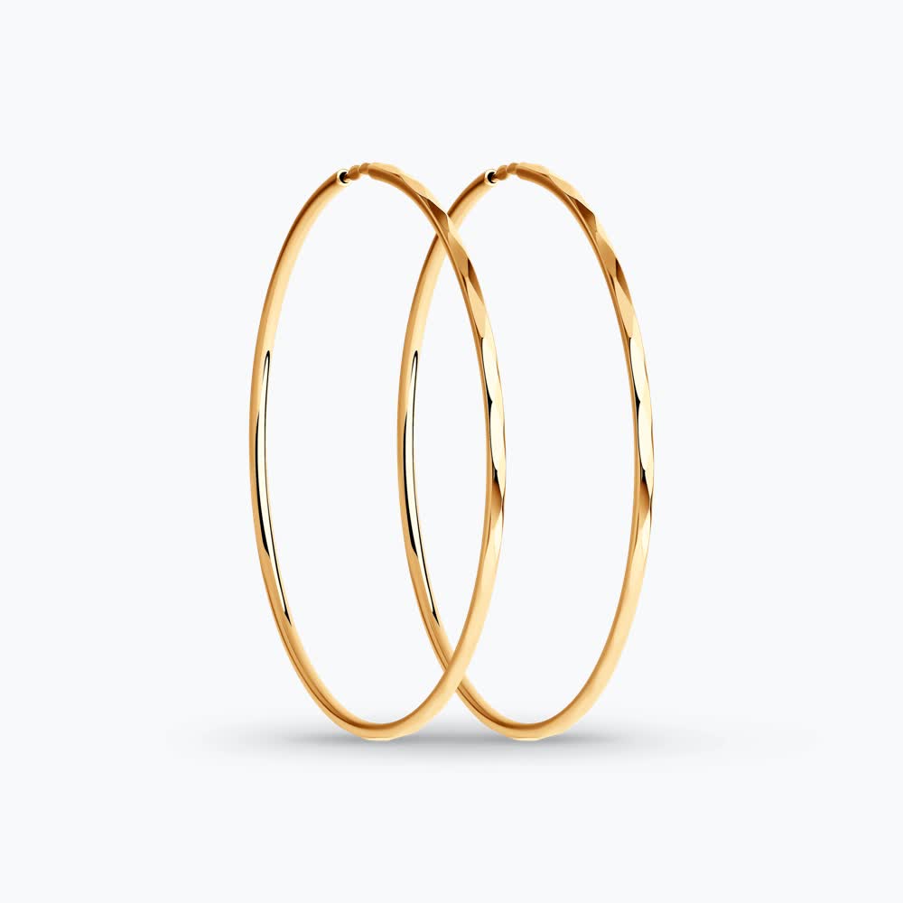 Серьги 140009 d 40 мм