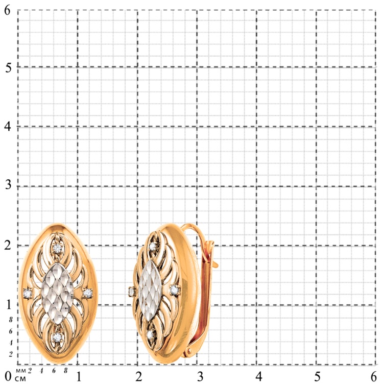 Серьги 20536а