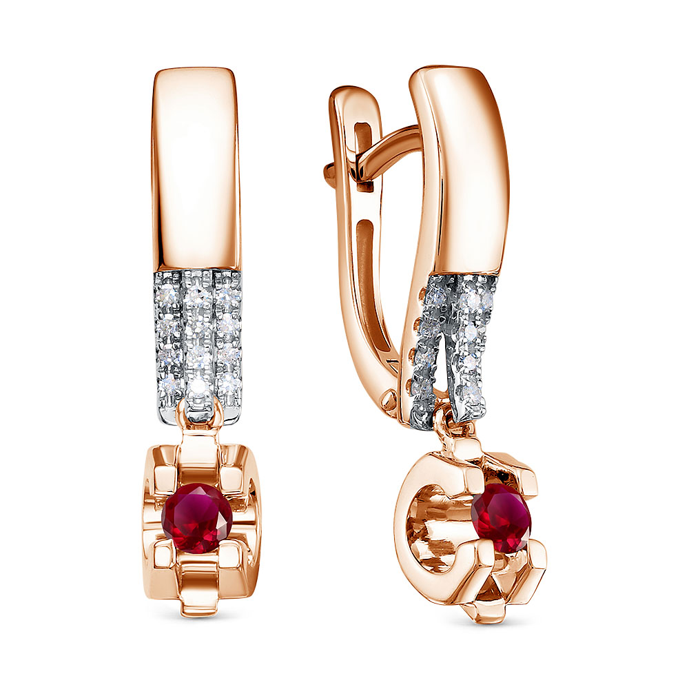 Серьги 5-6642-103-2К-Руб