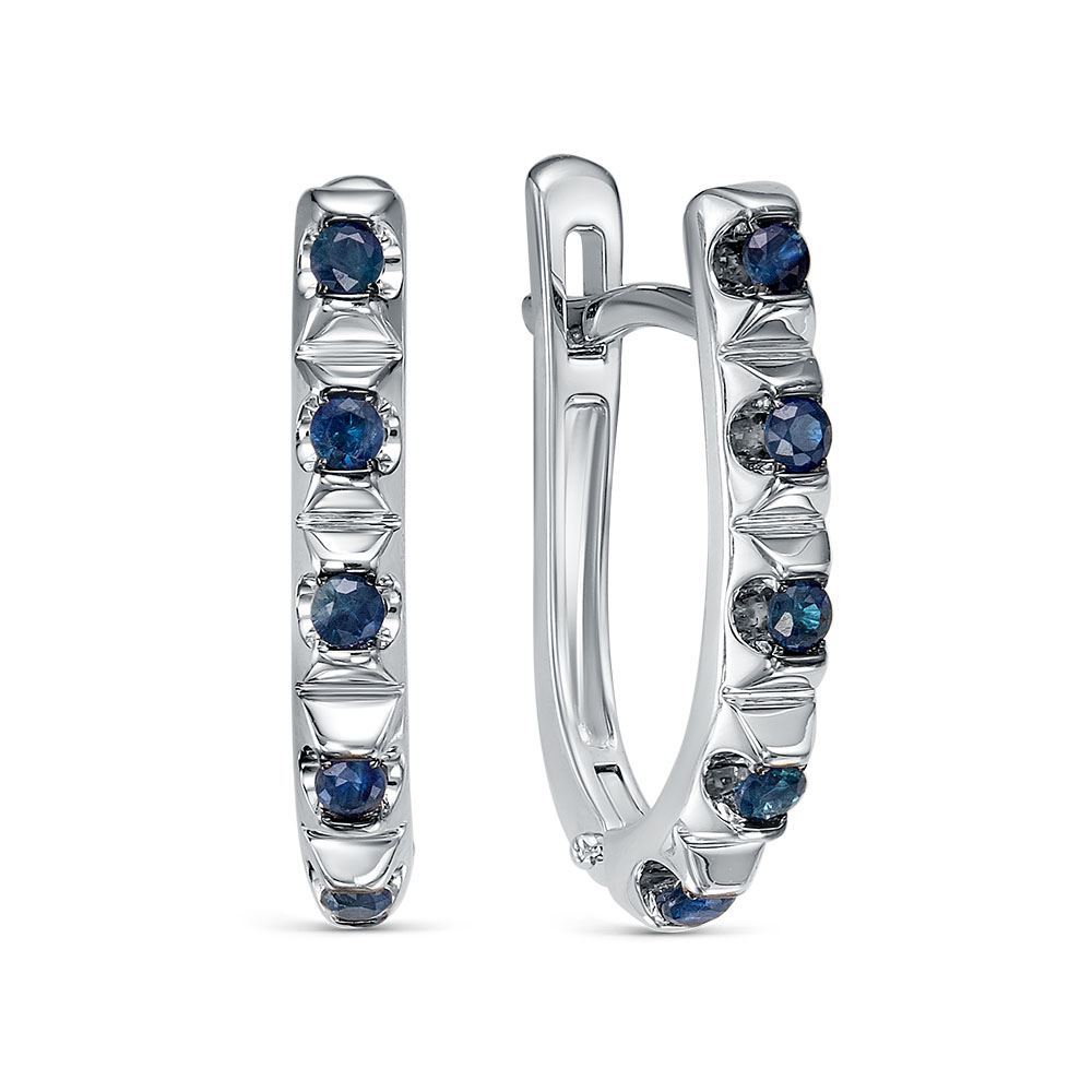 Серьги 5-7605-106-2Б-Сап