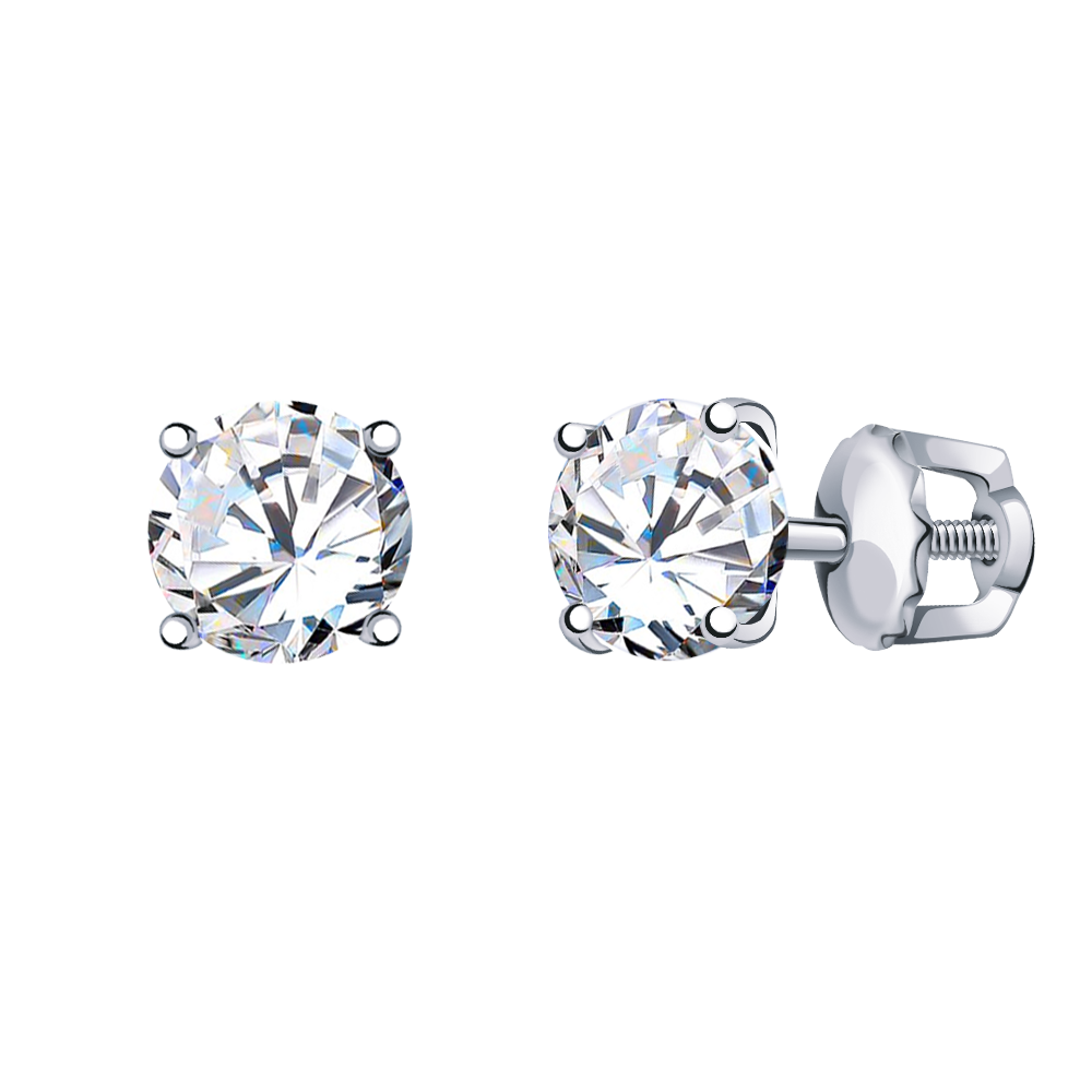 Серьги пусеты 20327-925