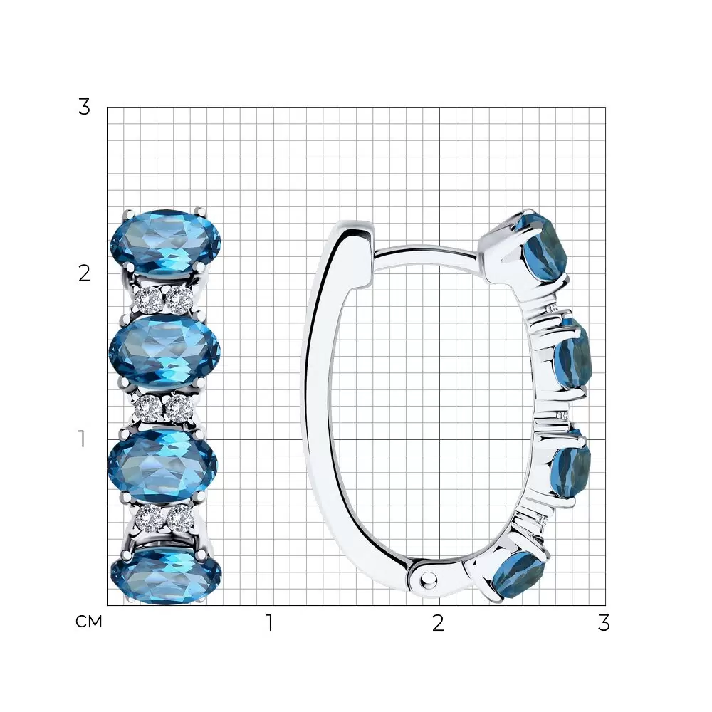 Серьги 92023069