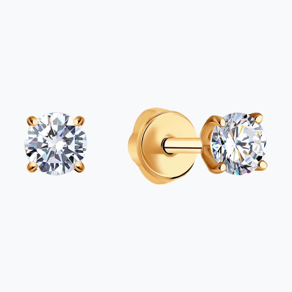 Серьги пусеты 1021821-66 №22 23