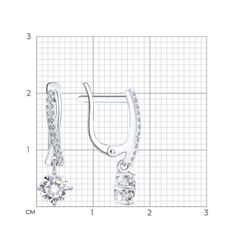 Серьги 94-121-00043-1