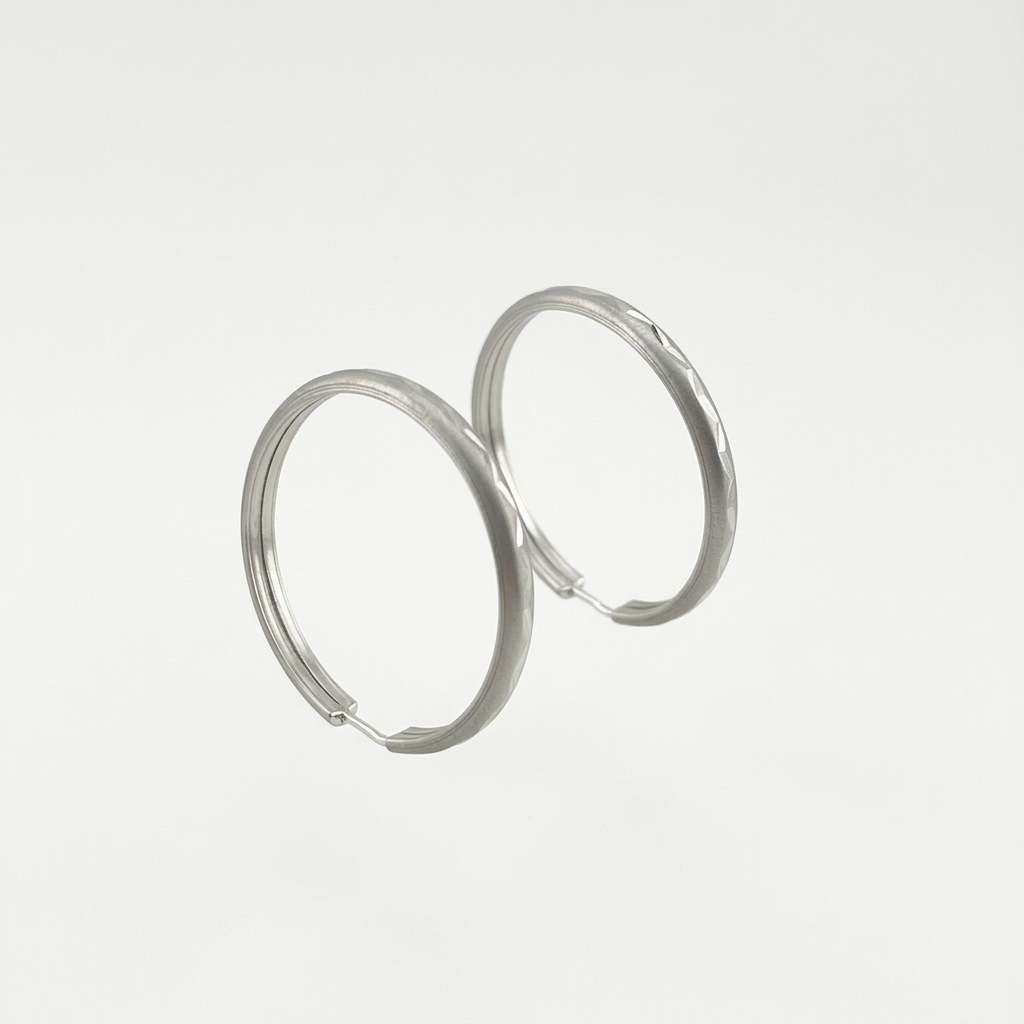 Серьги конго сз0051алм 2,5 см