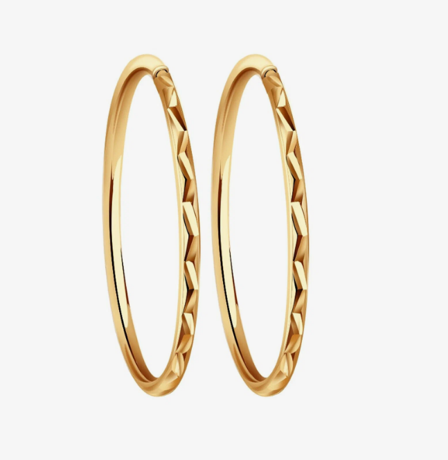 Серьги конго 08-0221-05