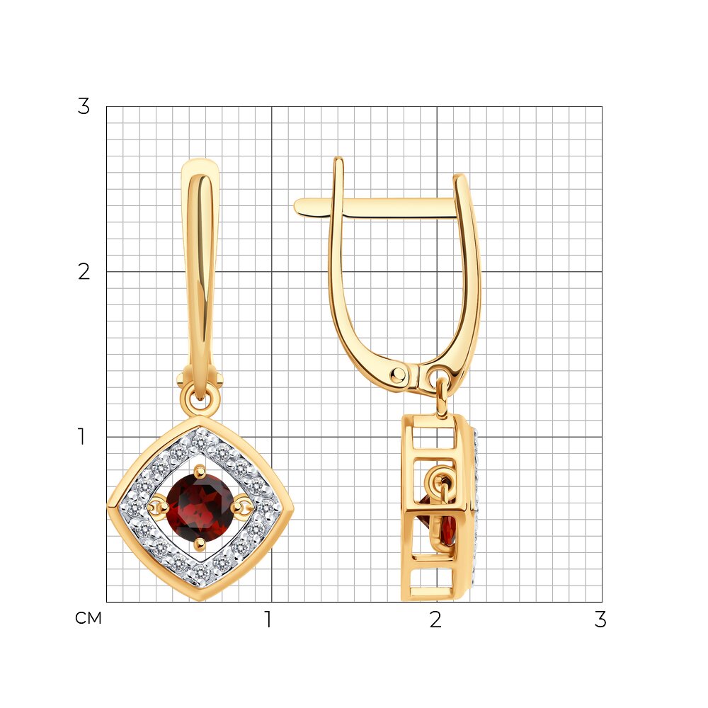 Серьги 729043
