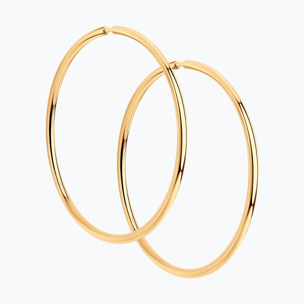 Серьги конго 93-124-01395-1 d 30 мм