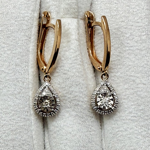 Серьги 5-8372-103И1-2К