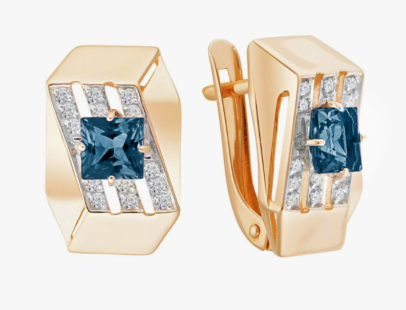 Серьги кл3196а-28