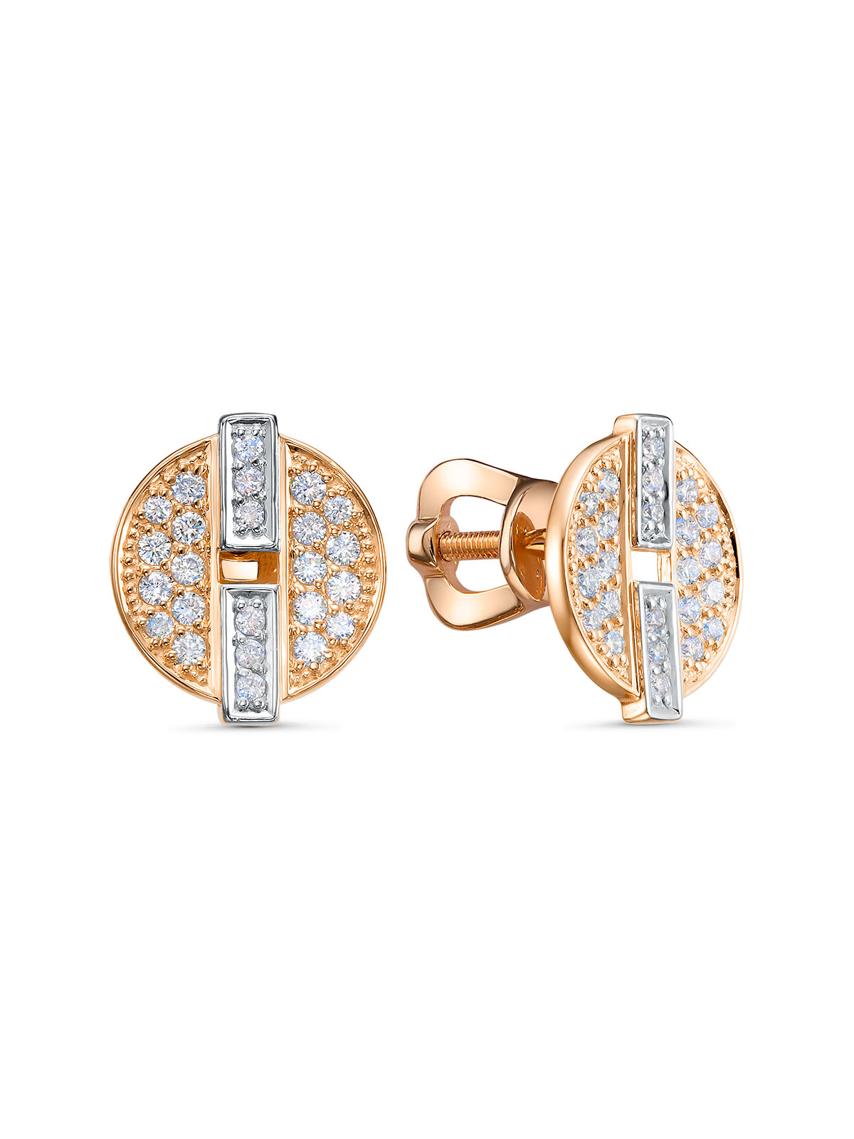 Серьги пусеты 40250-12-00