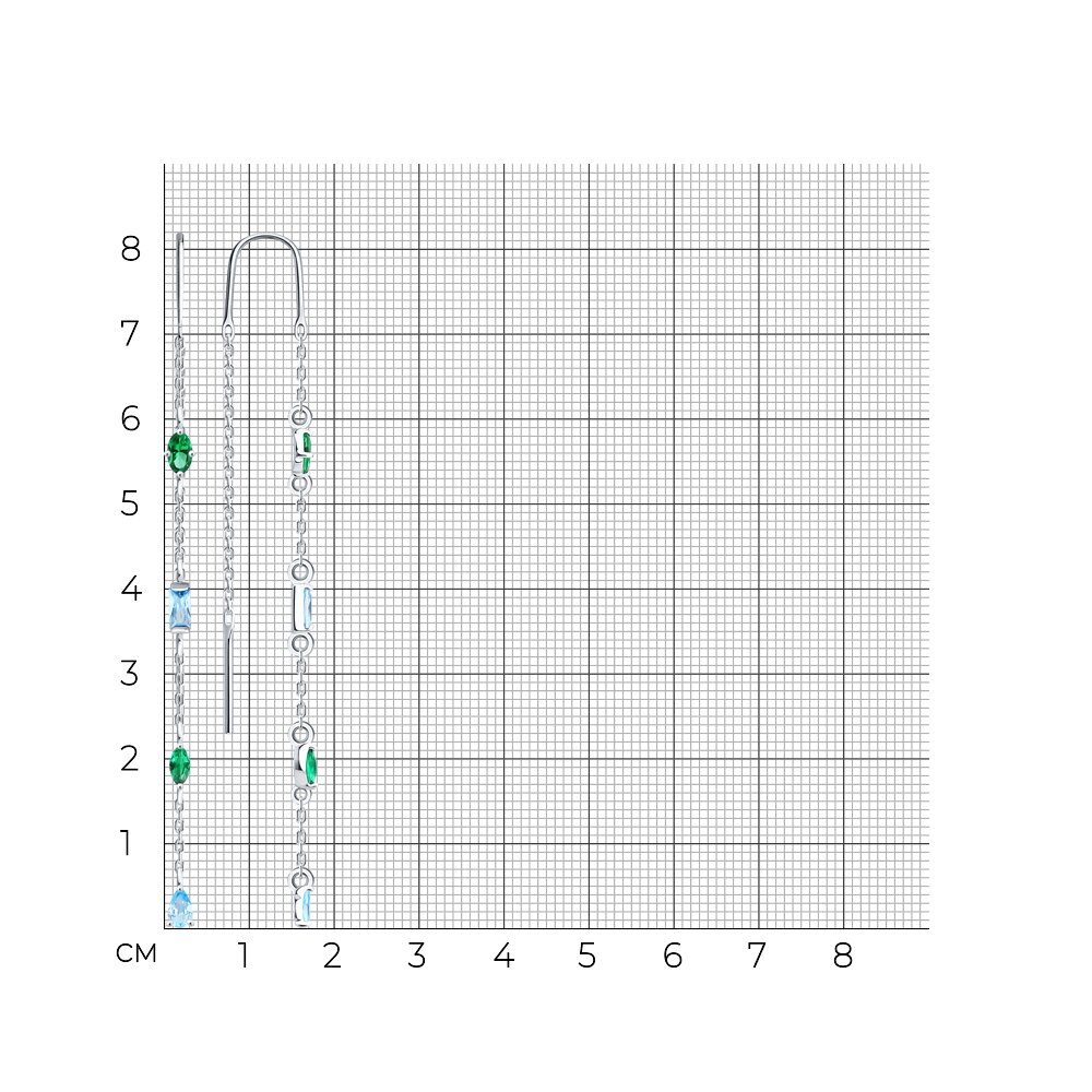 Серьги 94027212