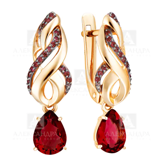 Серьги кл3915а-2-01