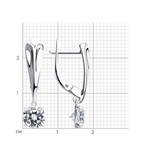 Серьги 94023476