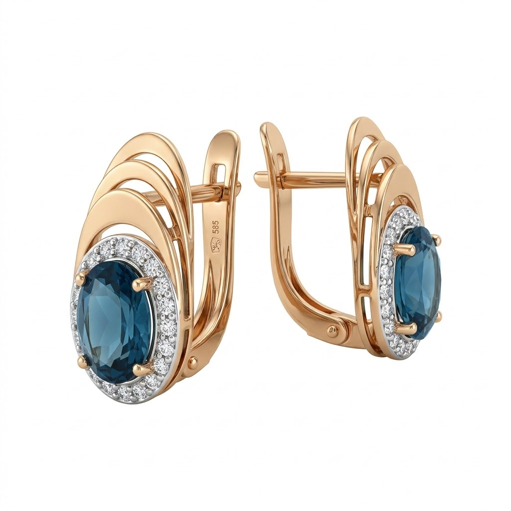 Серьги кл4239а-28-01