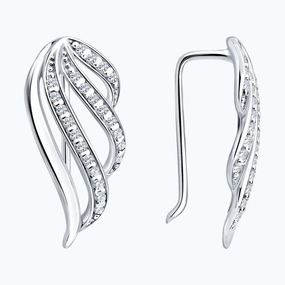 Серьги зажимы 94-120-00196-1