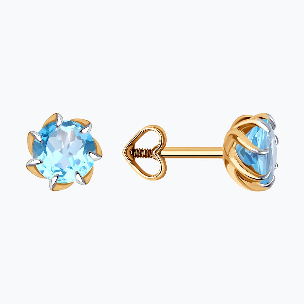 Серьги пусеты 51-322-01774-5