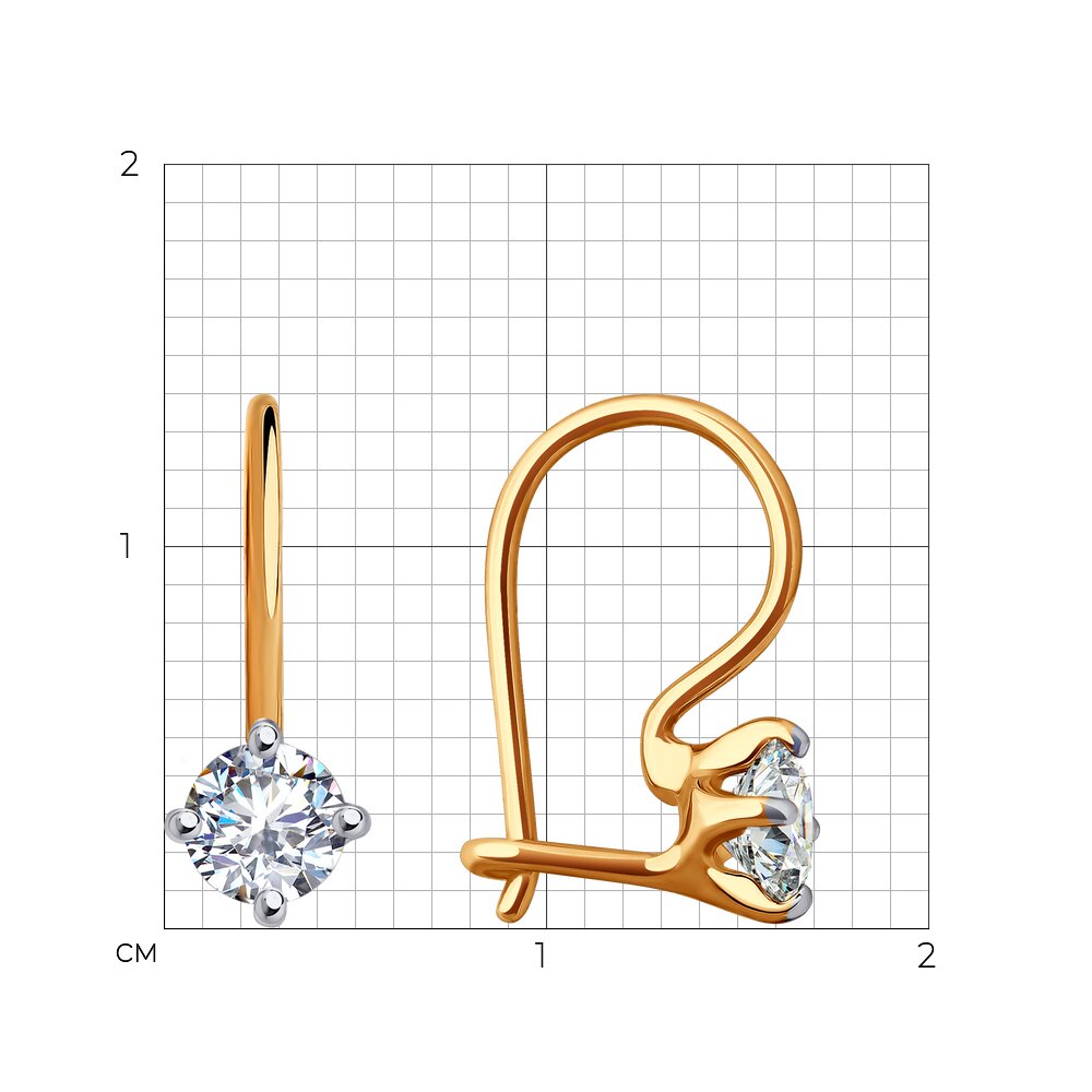 Серьги детские 51-120-02038-1