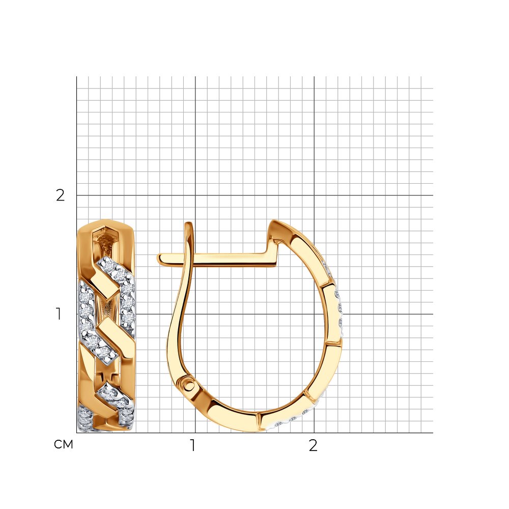 Серьги 0200398