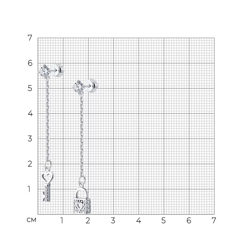 Серьги пусеты 94026416