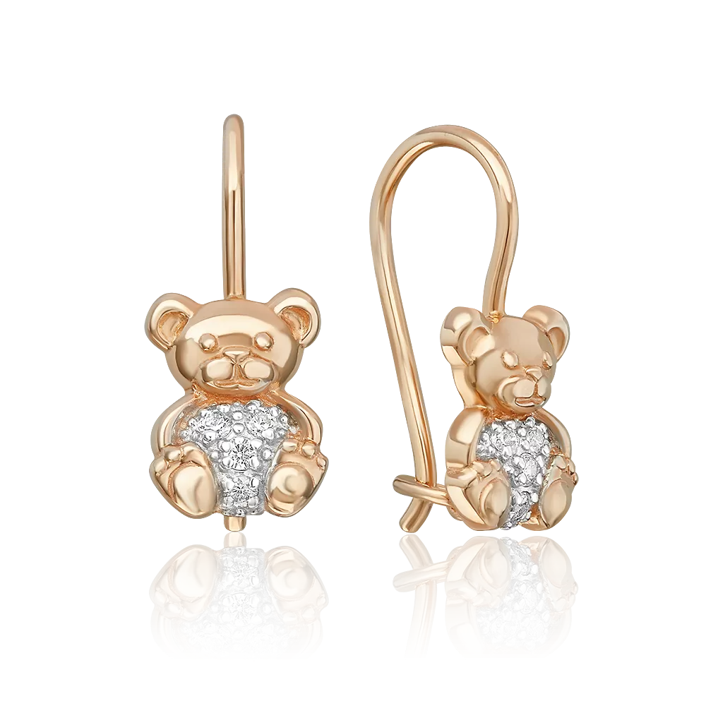 Серьги детские 02-2920-00-401-1110-03