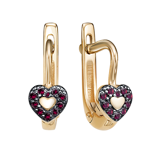 Серьги С124-6852Рд