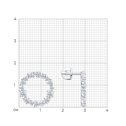 Серьги 94023515