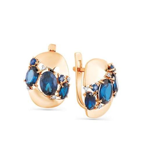 Серьги 02-2-527-1101-010