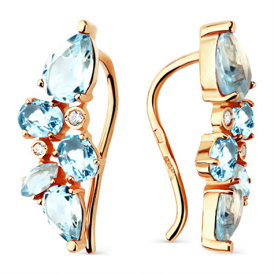 Серьги зажимы 175001G251