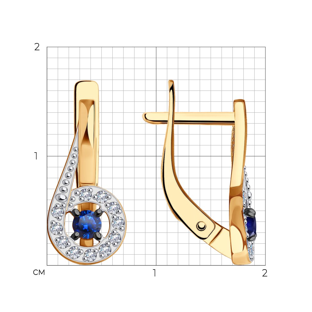 Серьги 0200012