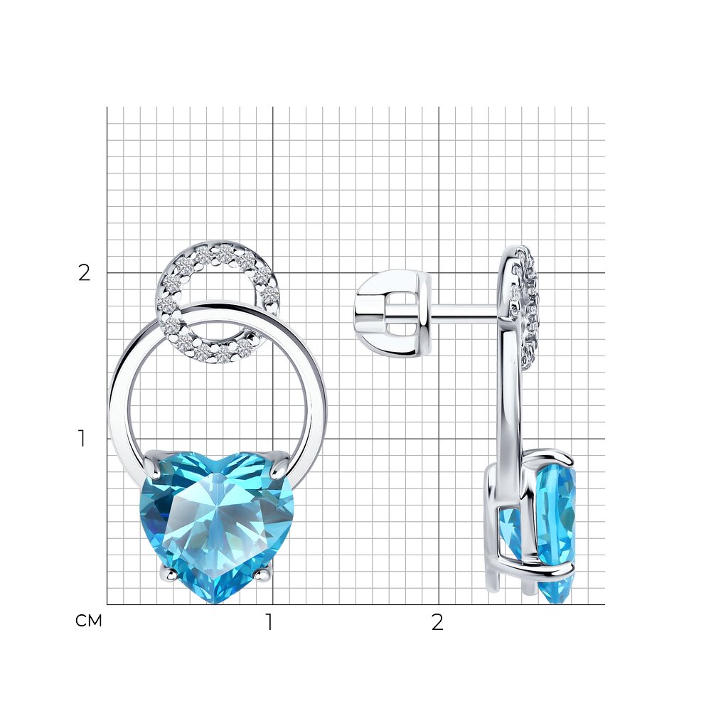 Серьги пусеты 94026814