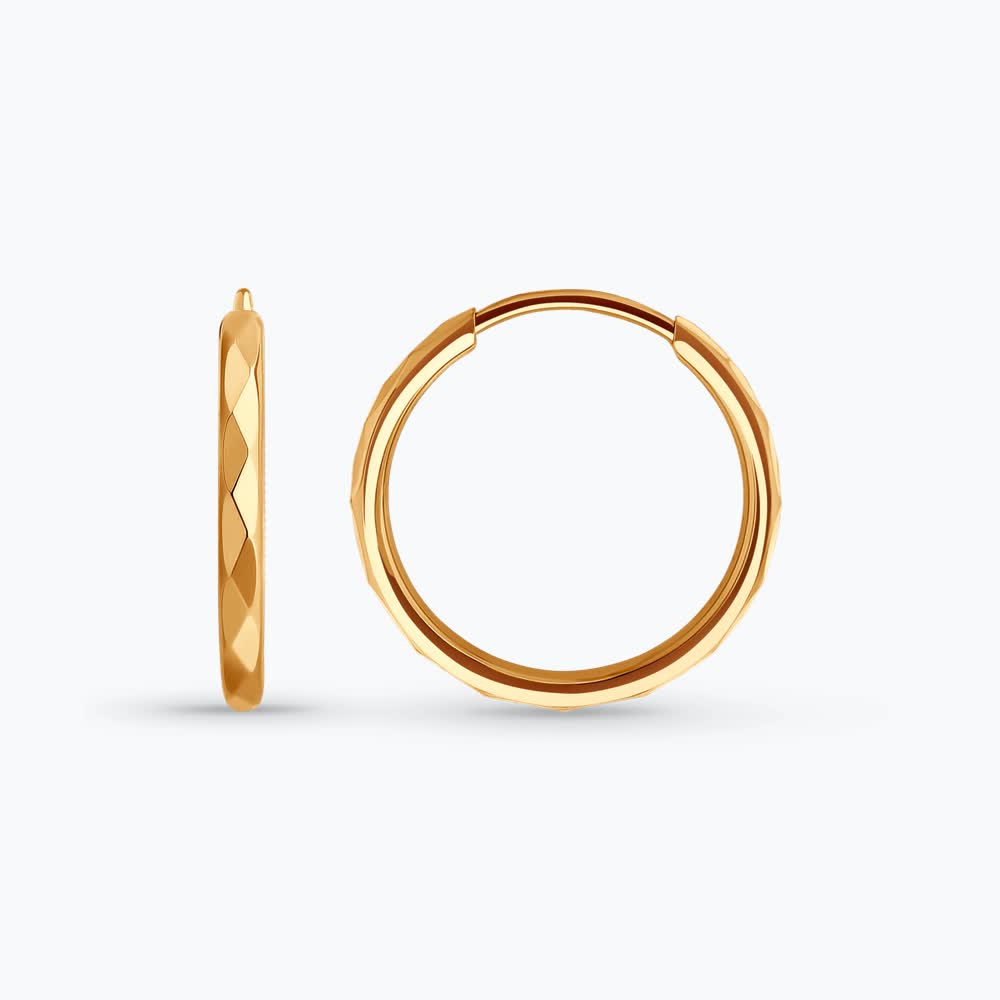 Серьги конго 140006 d 10мм