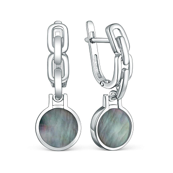 Серьги С-4322-Р-Пч